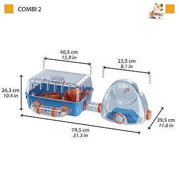 ファープラスト　コンビ 2 57932499 （ハムスター用ケージセット） Amazon | ファープラスト コンビ 2 ハムスター・マウス用